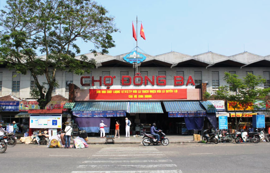 Dong Ba market Hue Vietnam