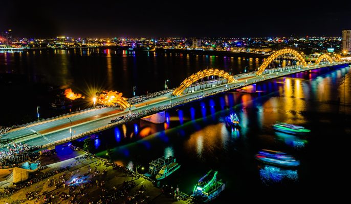 Dragon Bridge Da Nang- Best Hue City Tour Travel