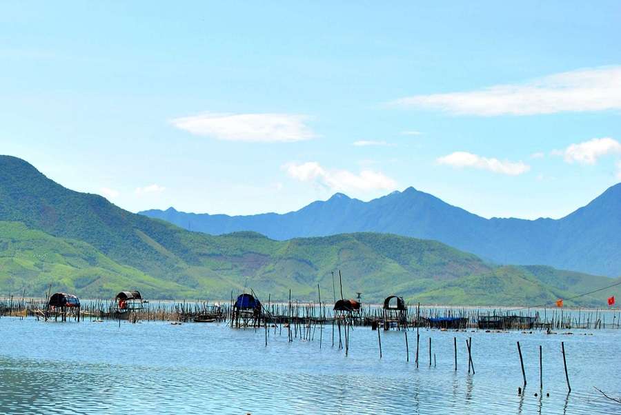 Blue Sky In Cau Hai Lagoon - Best Hue City Tour