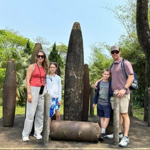 Vinh Moc Tunnels: bomb shells display area