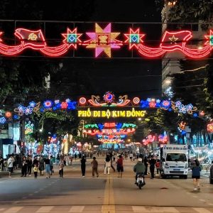 Kim Dong Walking Street Cao Bang City