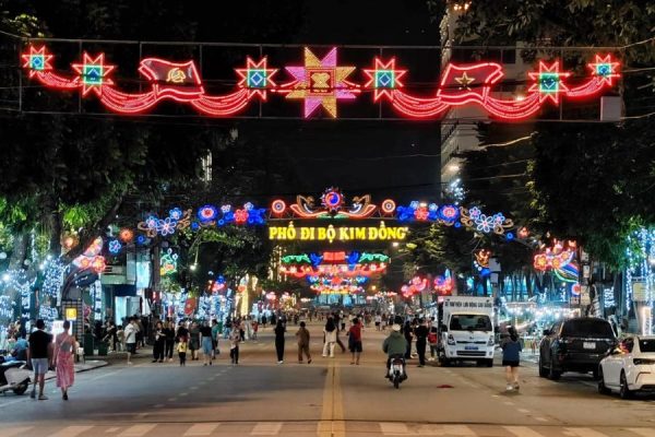 Kim Dong Walking Street Cao Bang City